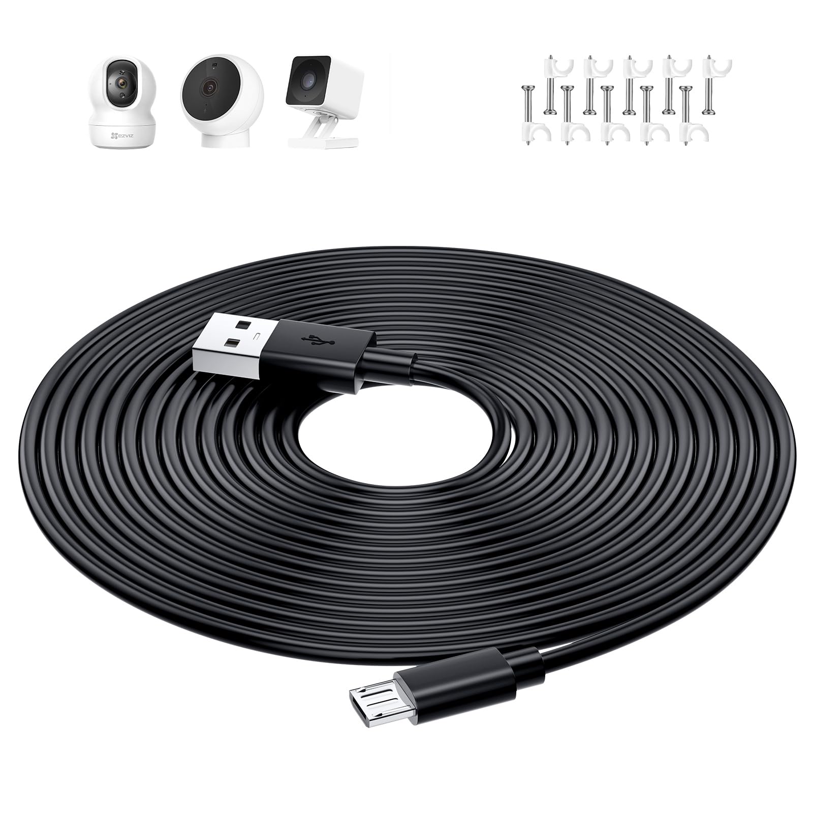 ⭐️5m USB 3.0 c-type プラグ - USB A ケーブル　カメラ USB Type-Cケーブル 5M A to Cケーブル 防犯カメラ給電 対応Xiaomi Mi